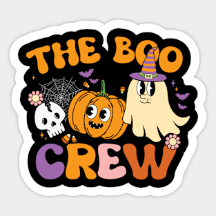 Boo Boo Crew Nurse Shirts Halloween Nurse Shirts for Women Sticker